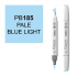 Маркер "Touch Brush" 185 бледный светло-синий PB185